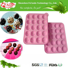 FDA Standard BPA-Libre Grano Alimenticio Lolipop DIY Molde